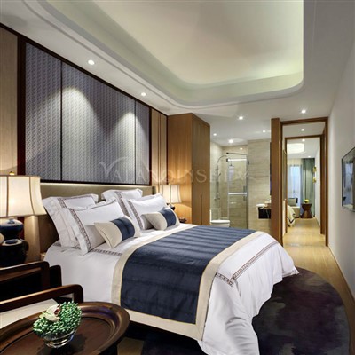 Bufandas de cama de hotel